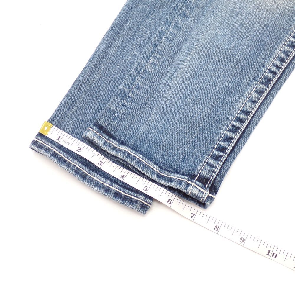 Vigoss Capri Light Wash Embellished Pocket Straight Leg‎ Jeans Size 2 - Picture 7 of 9